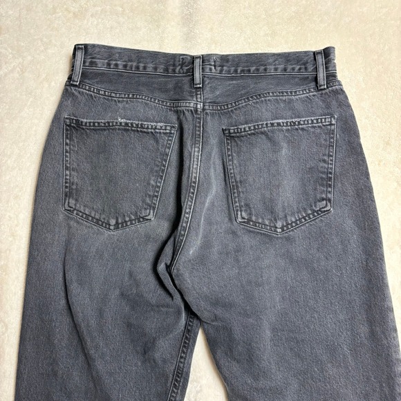 Agolde Womens Ripley Mid Rise Straight Jeans Size 28 Photogram Cotton Button Fly - Picture 7 of 12